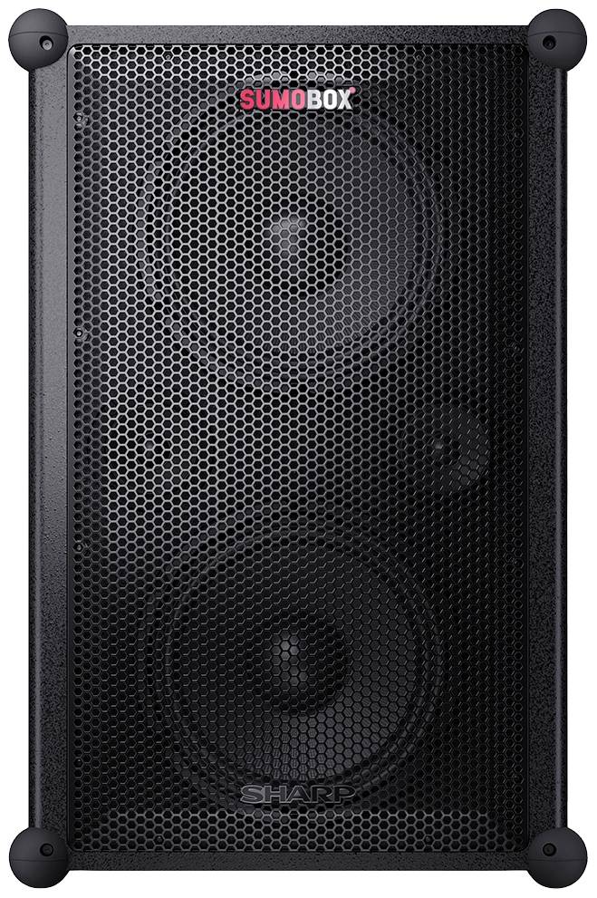 Sharp CP-LS200 SumoBox Pro: Enceinte Bluetooth AUX, USB noir