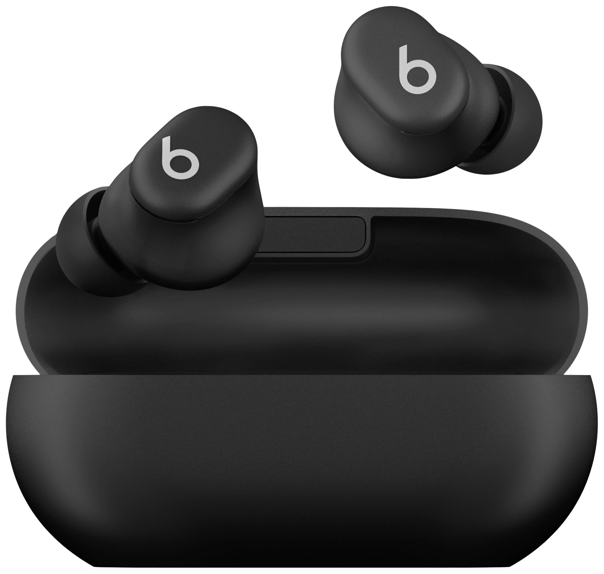 Beats Solo Buds Oreillette Bluetooth Stereo noir mat micro-casque, boîtier de charge, volume réglable
