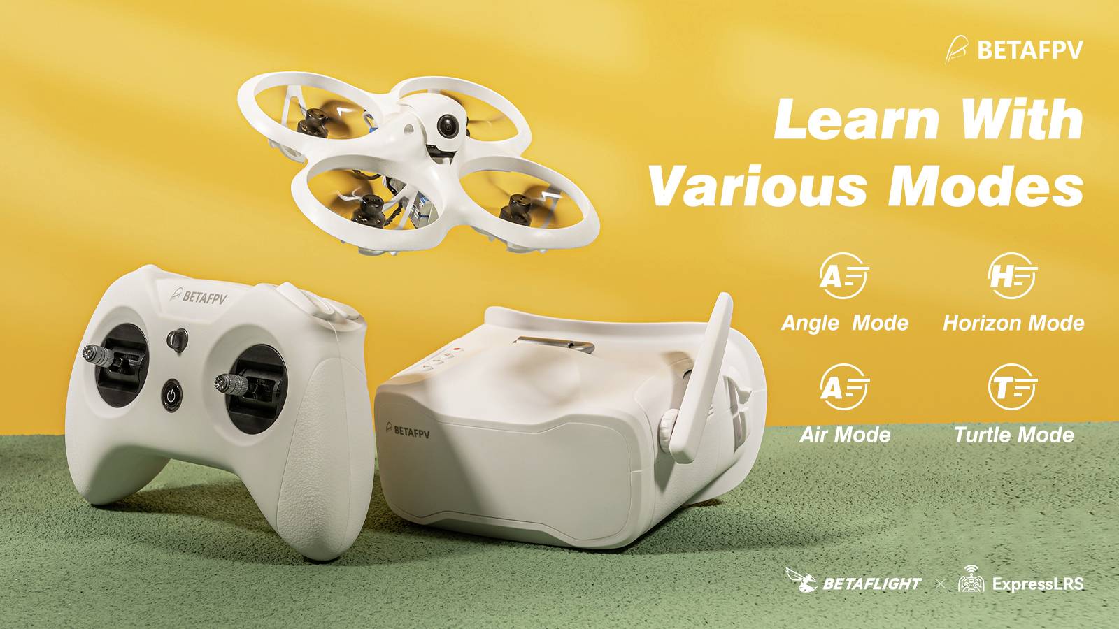 BETAFPV Cetus X FPV Kit Drone de course prêt à voler (RtF) pilotage en immersion (FPV), FPV (First Person View)