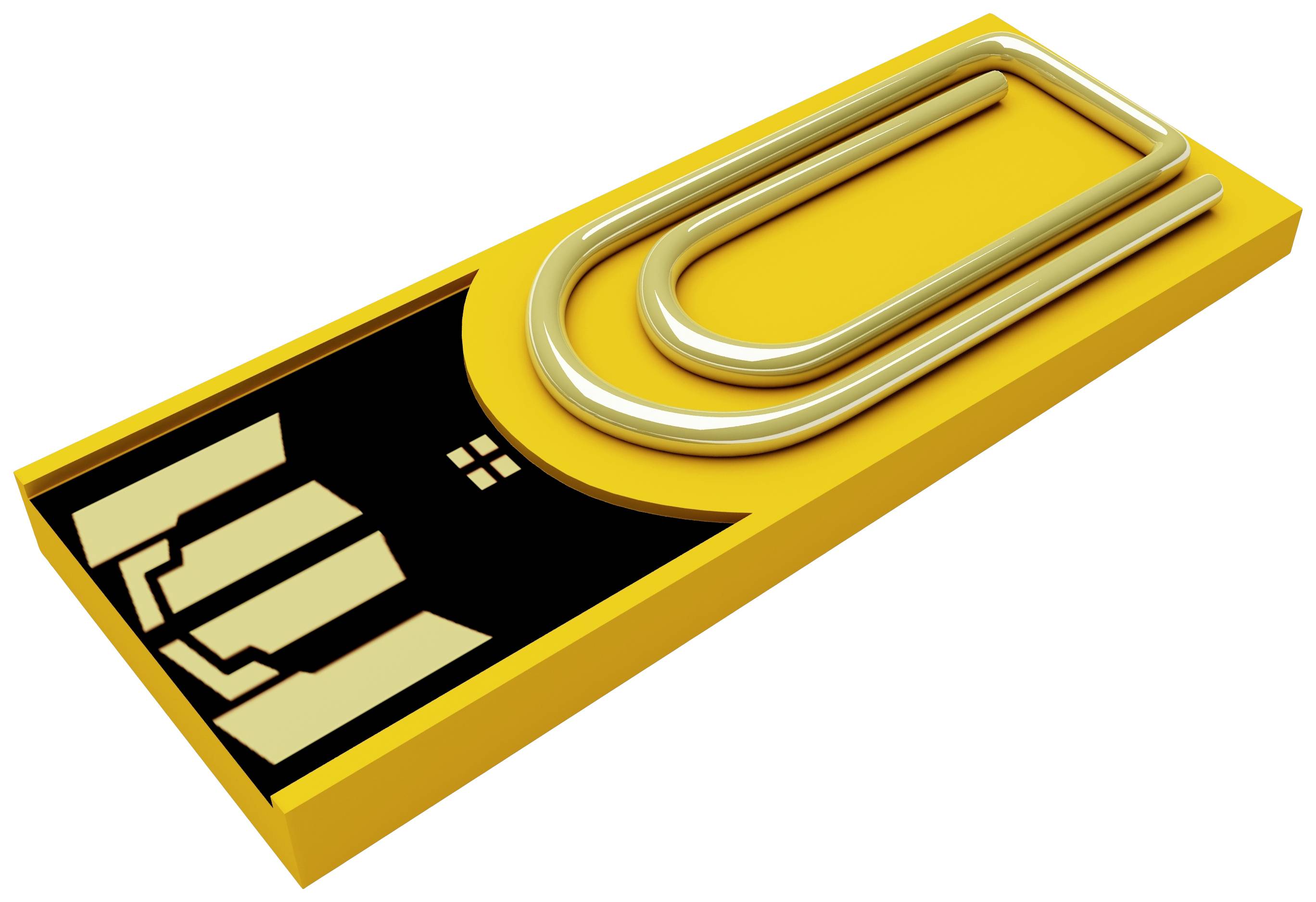 Xlyne clip/me Clé USB vrac 8 GB jaune CM08LY002 USB 2.0