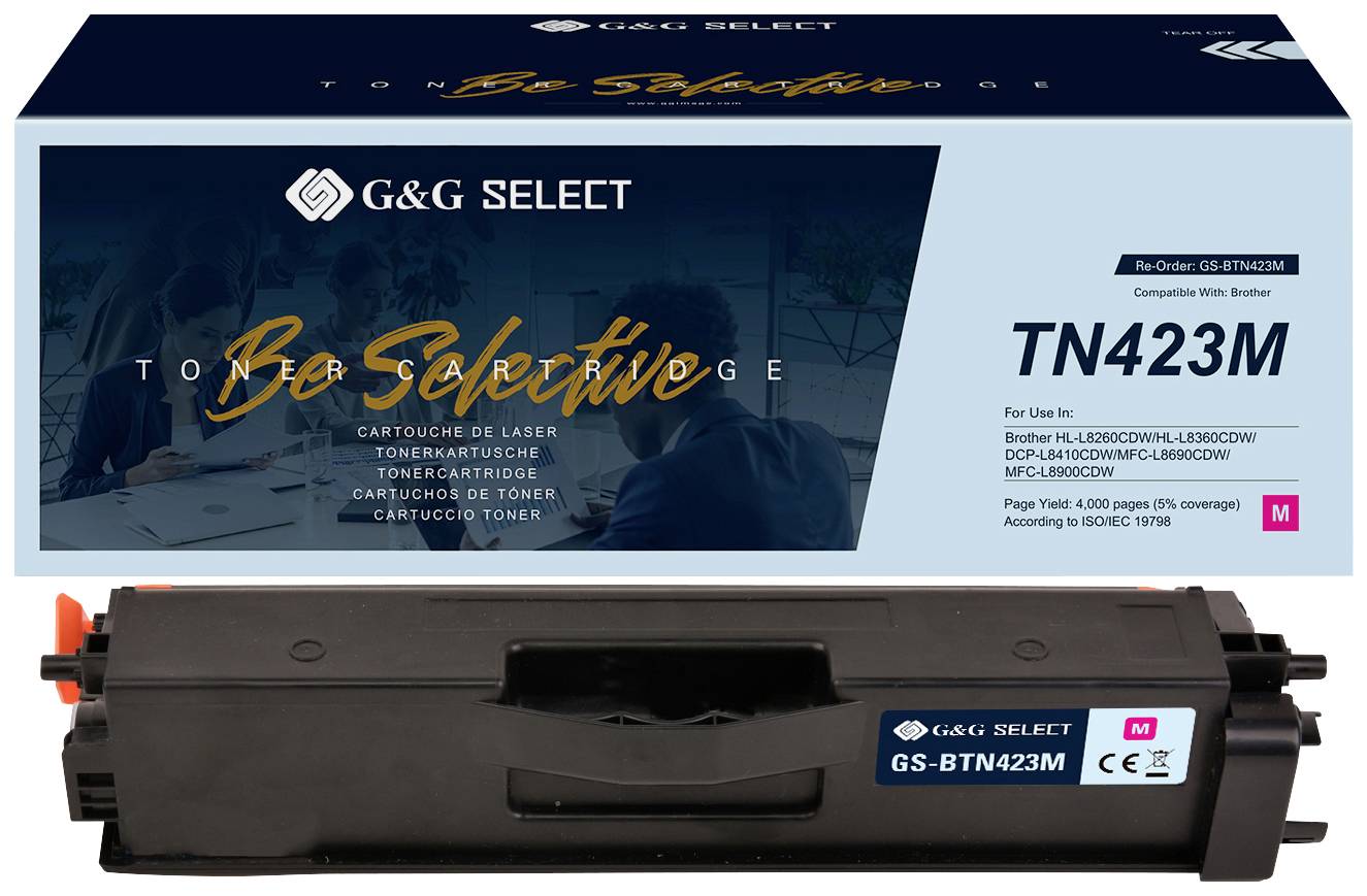 G&G Toner remplace Brother TN-423M compatible magenta TN-423M GS-BTN423M