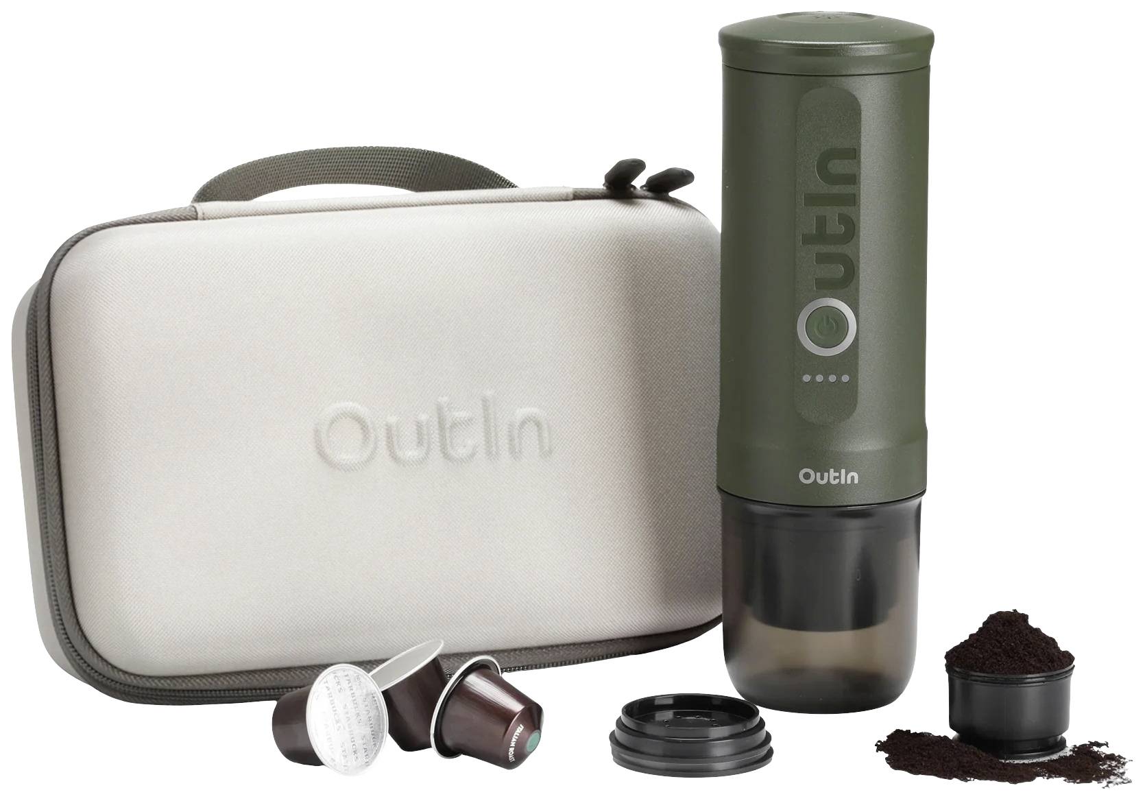 OutIn Nano Machine à expresso vert forêt