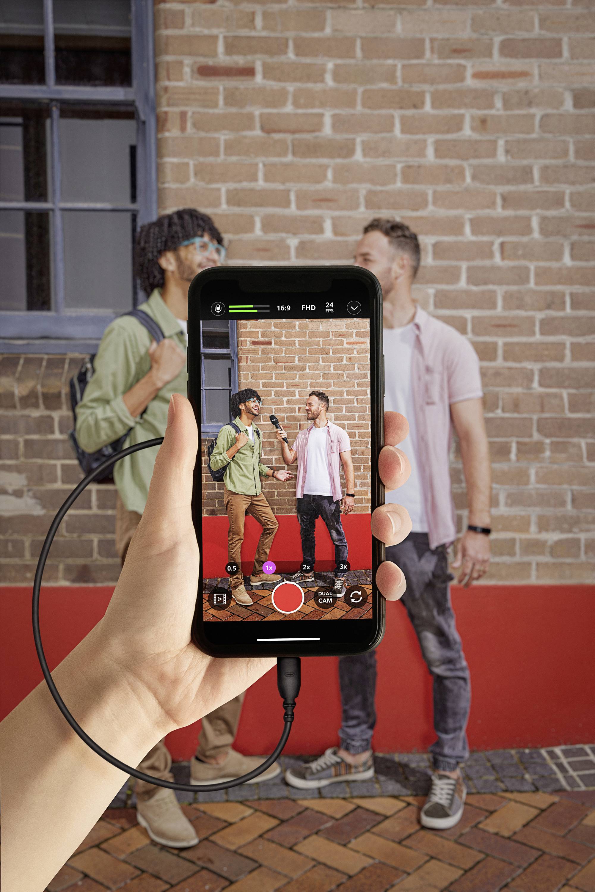 Rode Interview PRO Manuel Micro de studio avec câble USB-C®