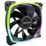 Montech RX140 PWM ARGB Reverse Lüfter - 140mm, schwarz Ventilateur pour PC Montech RX140 PWM ARGB Reverse Lüfter - 140mm, schwarz Ventilateur pour PC