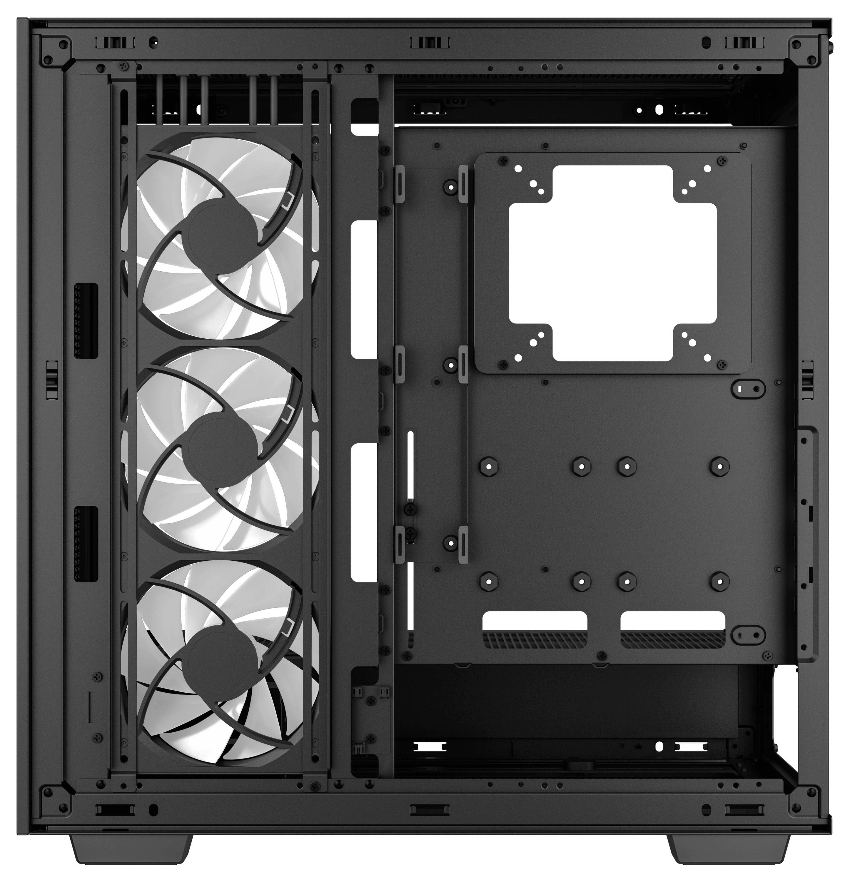 Tour midi DeepCool DeepCool Morpheus Midi-Tower - schwarz Boîtier, Boîtier gaming, Boîtier PC noir