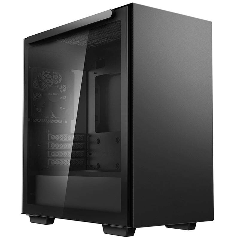 Micro-tour DeepCool DeepCool Macube 110 Micro-ATX - schwarz Boîtier gaming, Boîtier, Boîtier PC noir