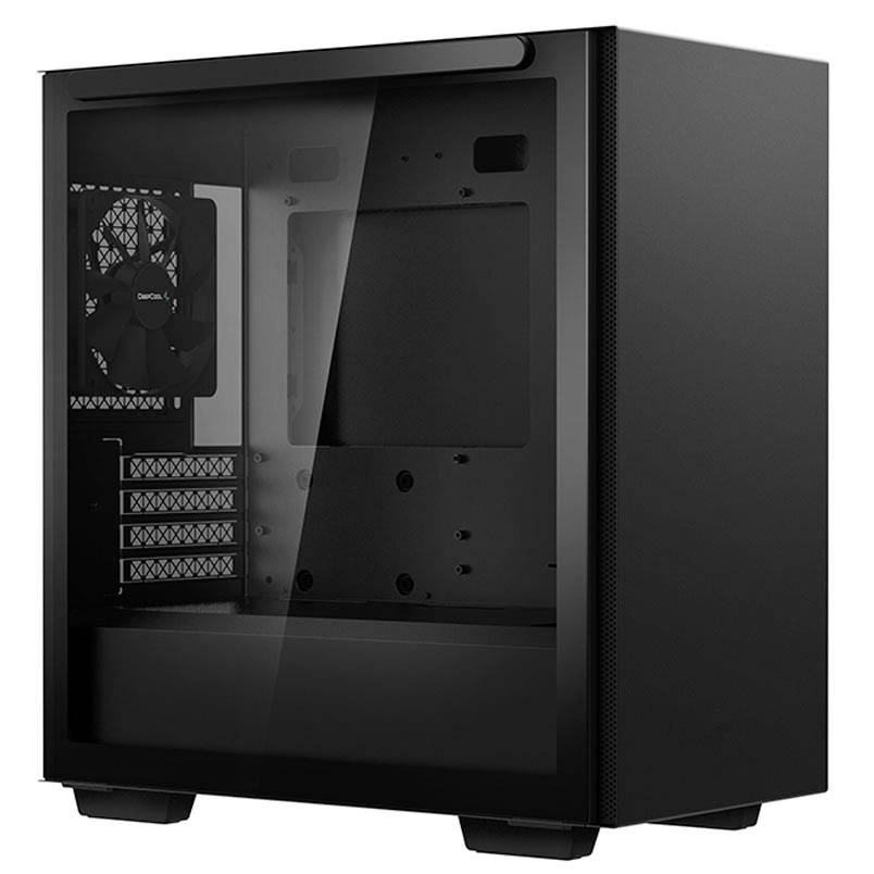 Micro-tour DeepCool DeepCool Macube 110 Micro-ATX - schwarz Boîtier gaming, Boîtier, Boîtier PC noir