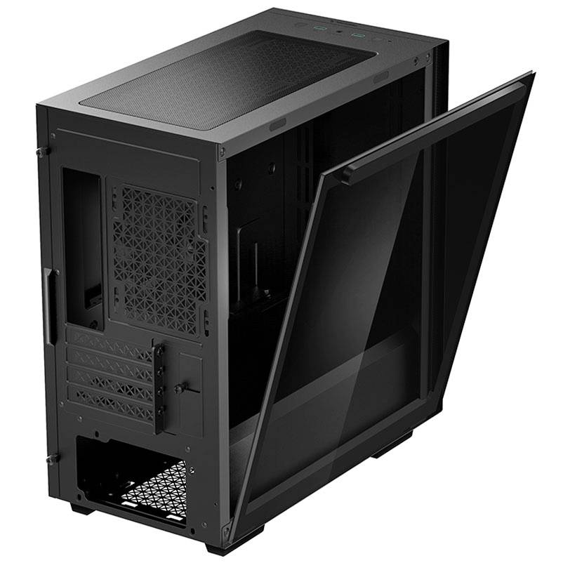 Micro-tour DeepCool DeepCool Macube 110 Micro-ATX - schwarz Boîtier gaming, Boîtier, Boîtier PC noir
