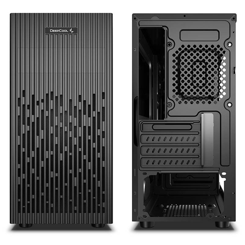 Micro-tour DeepCool DeepCool Matrexx 30 SI Micro-ATX - schwarz Boîtier, Boîtier PC, Boîtier gaming noir