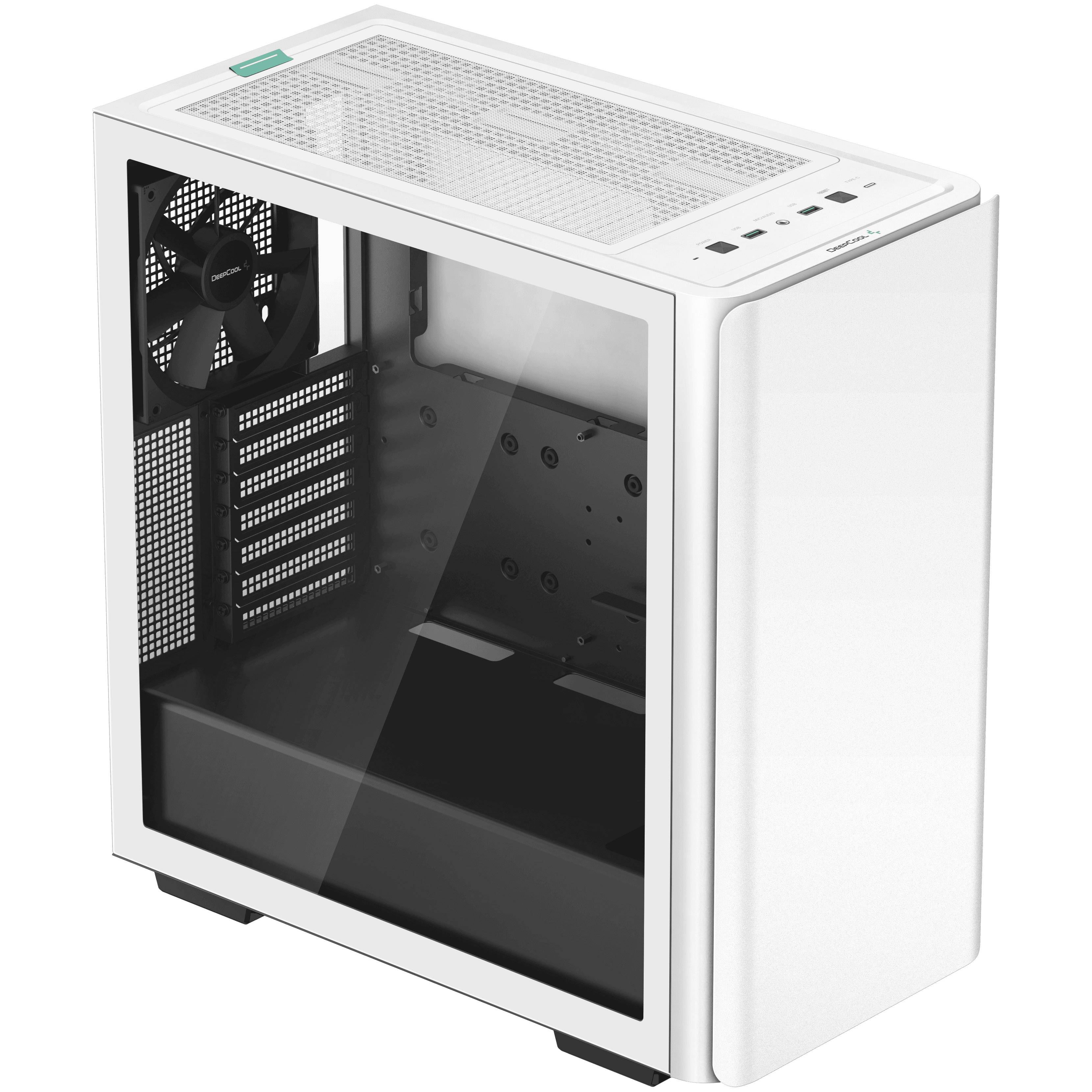 Tour midi DeepCool DeepCool CK500 WH Midi-Tower - weiß Boîtier, Boîtier gaming, Boîtier PC blanc