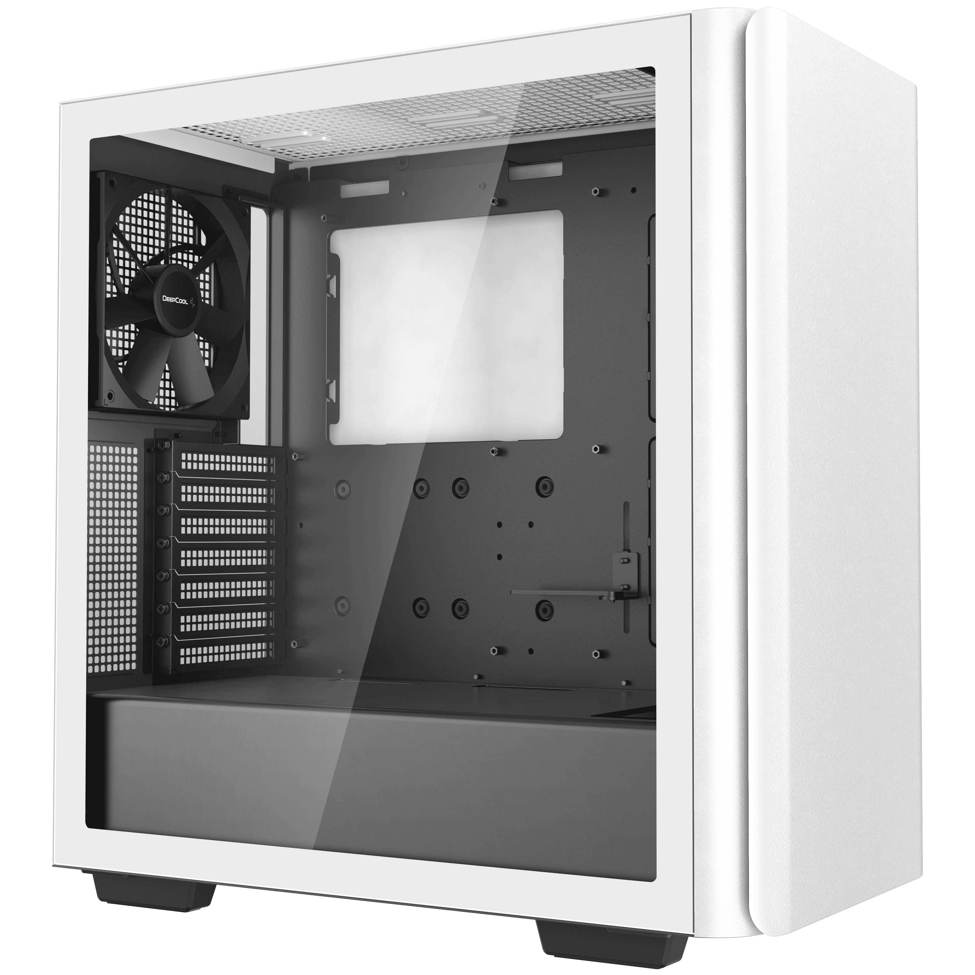 Tour midi DeepCool DeepCool CK500 WH Midi-Tower - weiß Boîtier, Boîtier gaming, Boîtier PC blanc