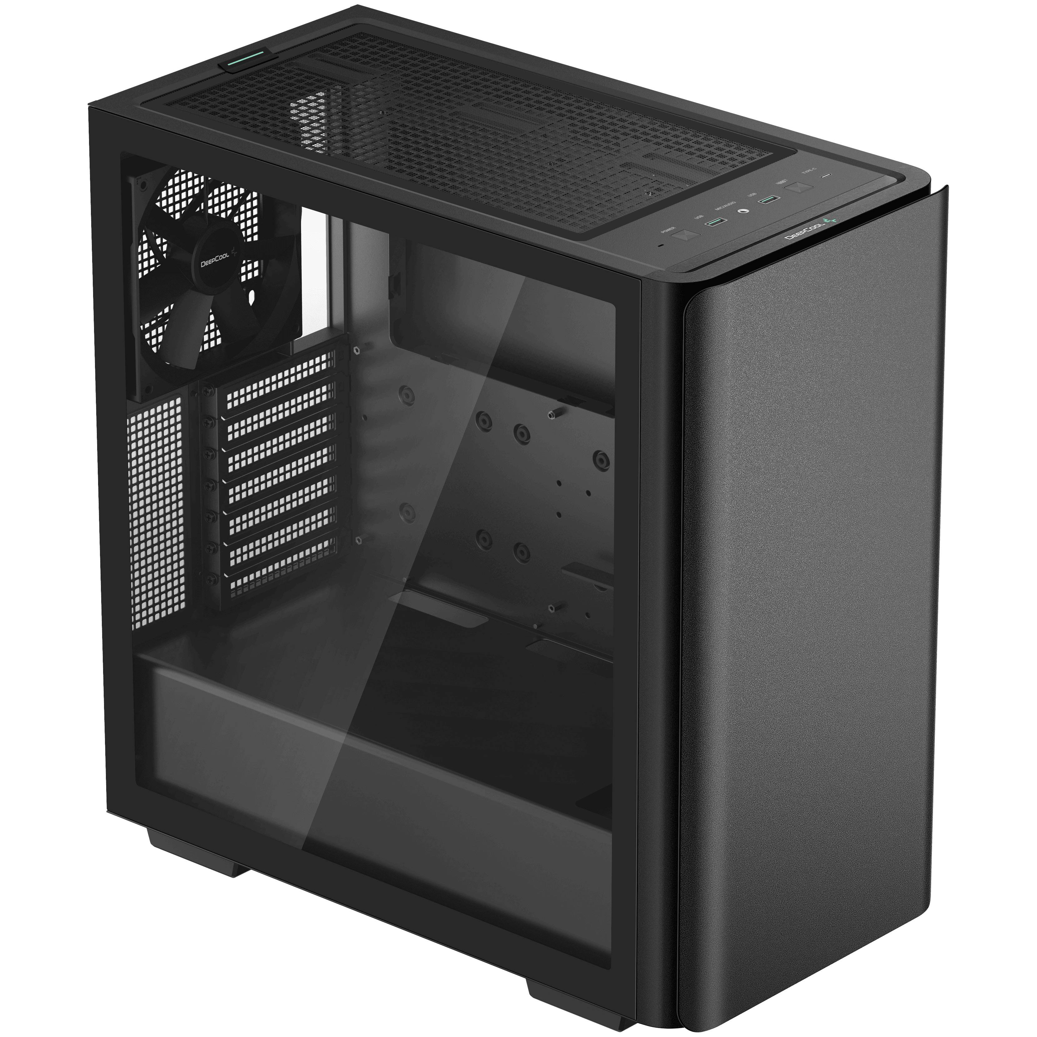 DeepCool CK500 WH Midi-Tower - schwarz Boîtier gaming, Boîtier, Boîtier PC noir