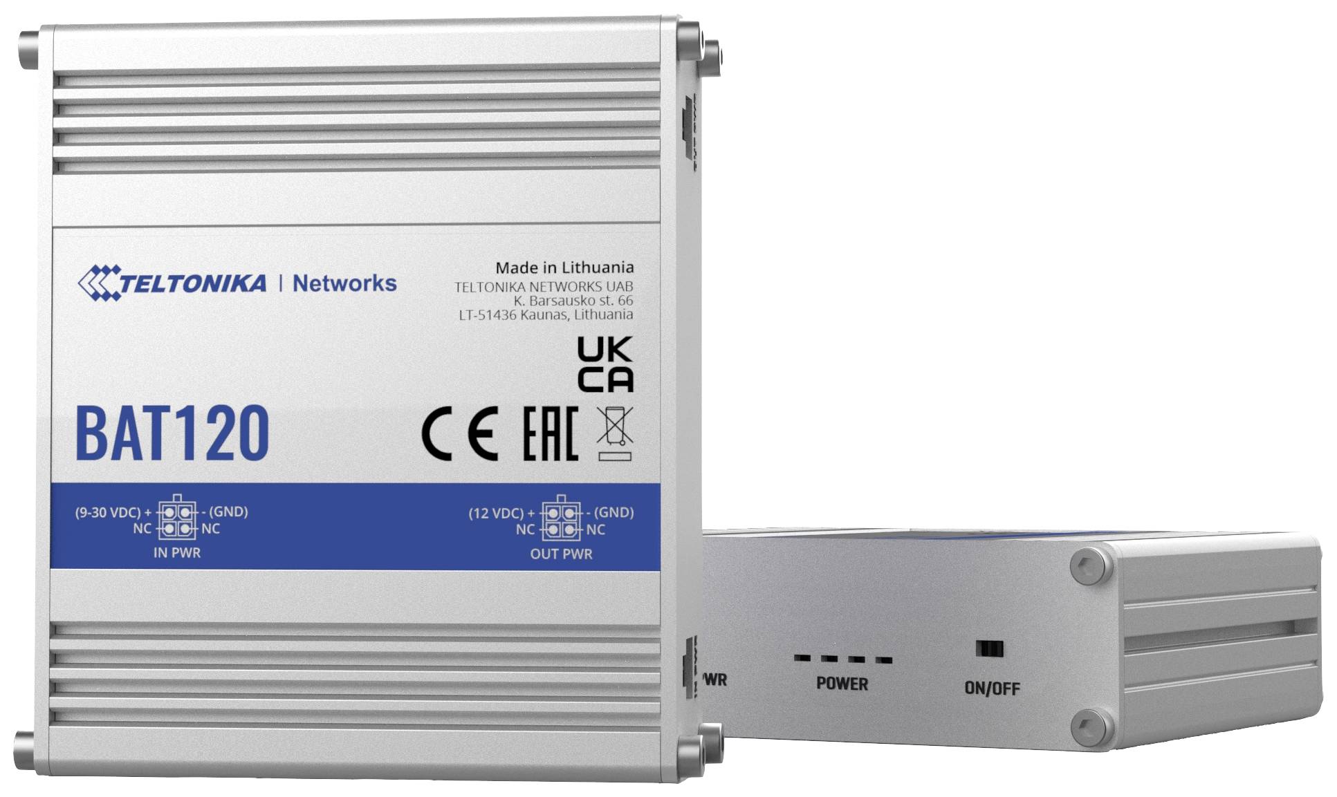 Teltonika BAT120 Onduleur (ASI) - Module d'extension