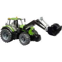 bruder Deutz Tracteur 8280 TTV avec chargeur frontal modèle fini Modèle réduit d'engin agricole bruder Deutz Tracteur 8280 TTV avec chargeur frontal modèle fini Modèle réduit d'engin agricole