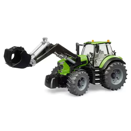 bruder Deutz Tracteur 8280 TTV avec chargeur frontal modèle fini Modèle réduit d'engin agricole bruder Deutz Tracteur 8280 TTV avec chargeur frontal modèle fini Modèle réduit d'engin agricole