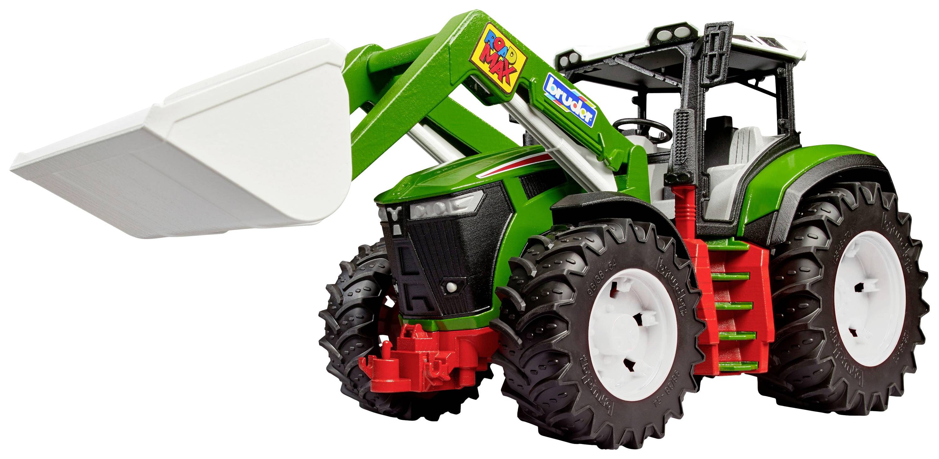 bruder Tracteur ROADMAX avec chargeur frontal modèle fini Modèle réduit d'engin agricole