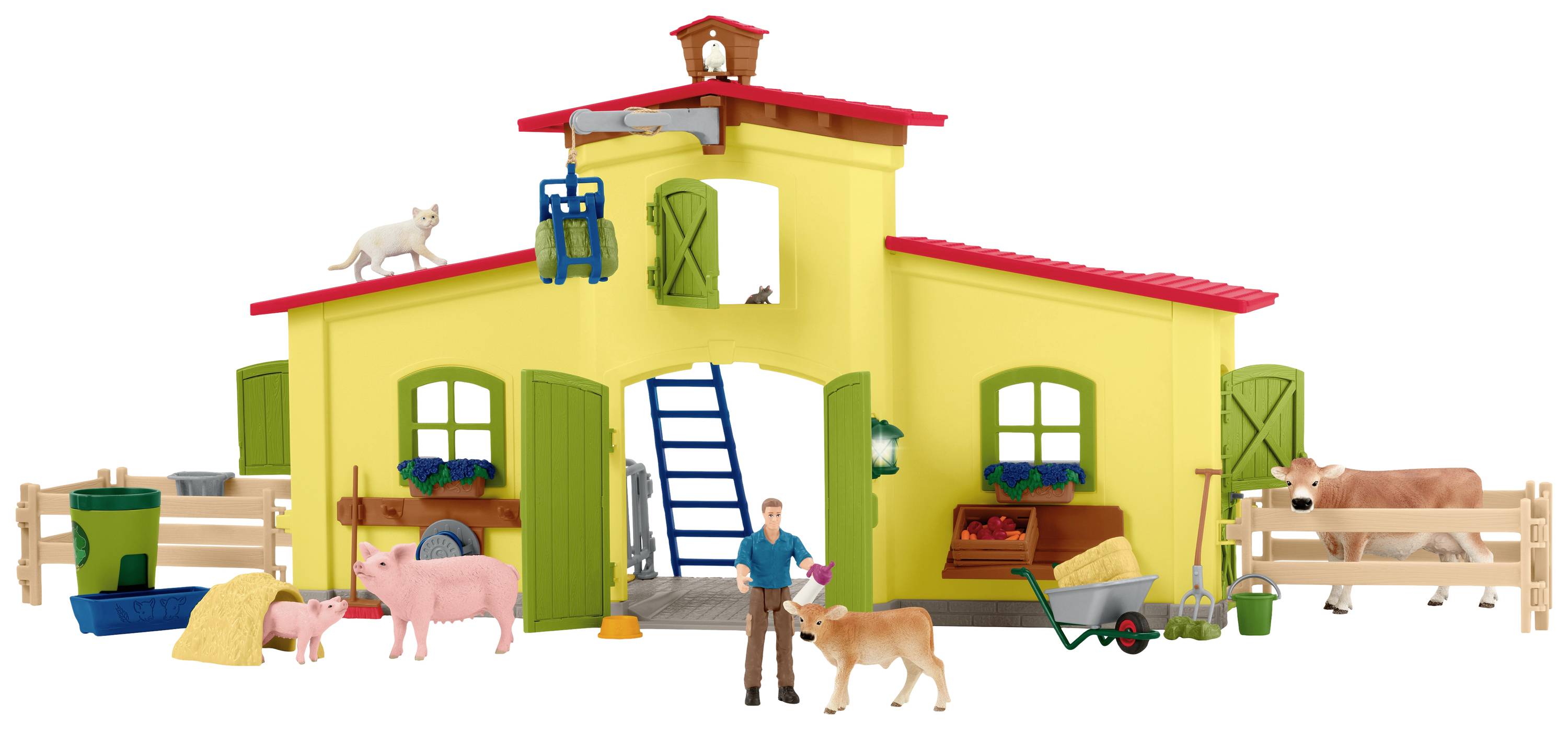 Schleich Farm-World Großer Stall