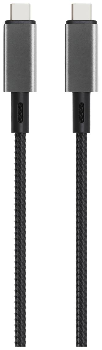 Vivanco Câble USB-C USB4™ USB-C® noir 64015