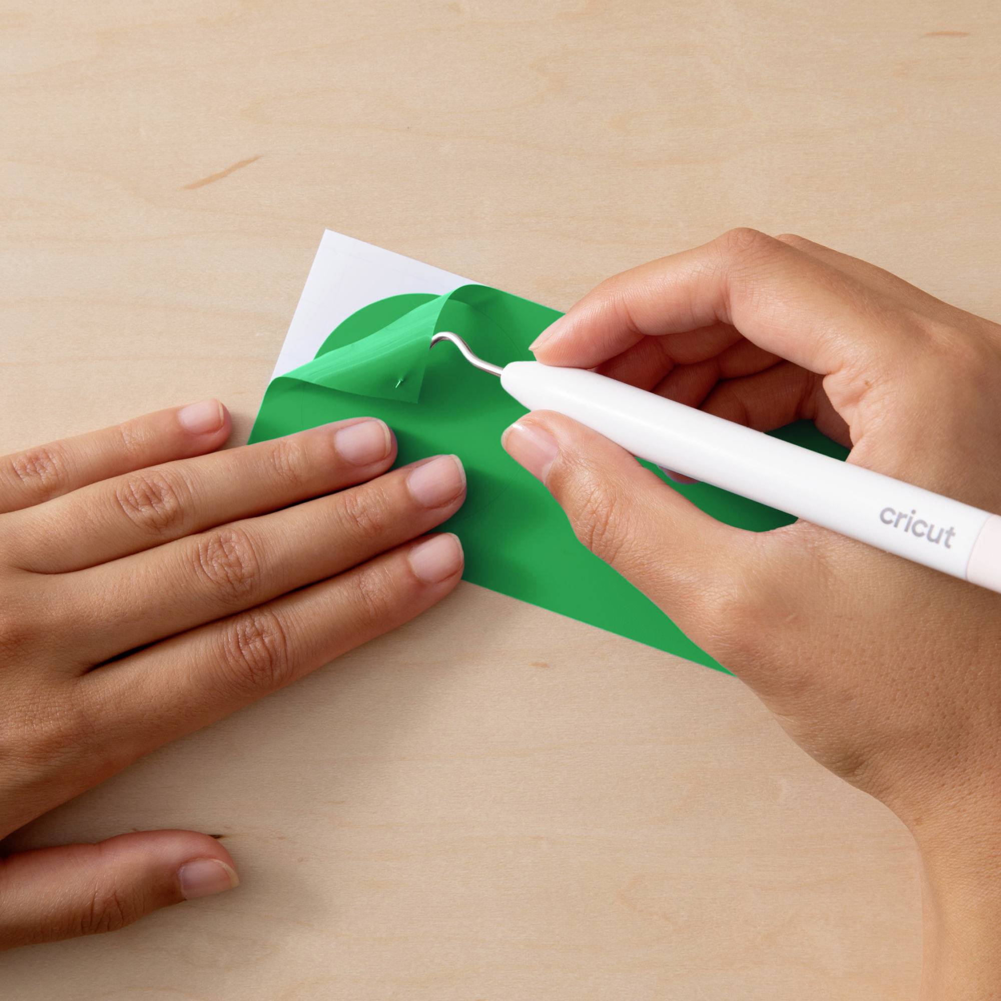 Cricut Smart Vinyl Permanent Joy Xtra Set de films Largeur de coupe 30.5 cm vert tendre, bleu mer, maïs