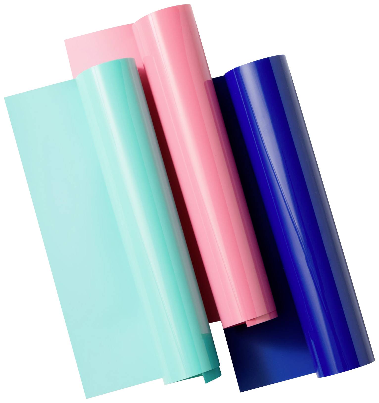 Cricut Smart Iron-On Joy Xtra Set de films Largeur de coupe 30.5 cm bleu turquoise, rose, bleu royal