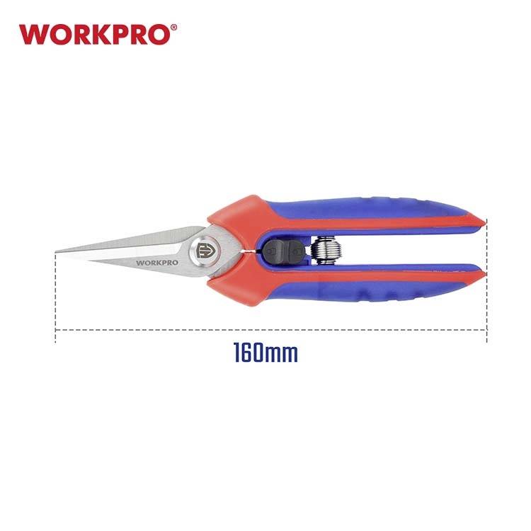 WorkPro WP332014 Coupe-branches avec réglage de la hauteur de coupe