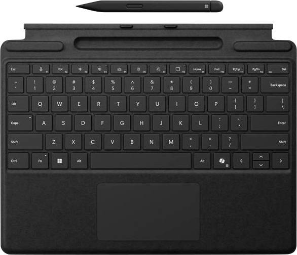 Microsoft Surface Pro Signature Keyboard + Slim Pen 2 + "Copilot + PC"-Taste Clavier pour tablette Adapté à la marque (tablette)
