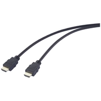 Câble de raccordement SpeaKa Professional HDMI Fiche mâle HDMI-A, Fiche mâle HDMI-A 2.00 m noir SP-12816080 4K UHD Câble HDMI Câble de raccordement SpeaKa Professional HDMI Fiche mâle HDMI-A, Fiche mâle HDMI-A 2.00 m noir SP-12816080 4K UHD Câble HDMI