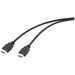 Câble de raccordement SpeaKa Professional HDMI Fiche mâle HDMI-A, Fiche mâle HDMI-A 2.00 m noir SP-12816080 4K UHD Câble HDMI Câble de raccordement SpeaKa Professional HDMI Fiche mâle HDMI-A, Fiche mâle HDMI-A 2.00 m noir SP-12816080 4K UHD Câble HDMI