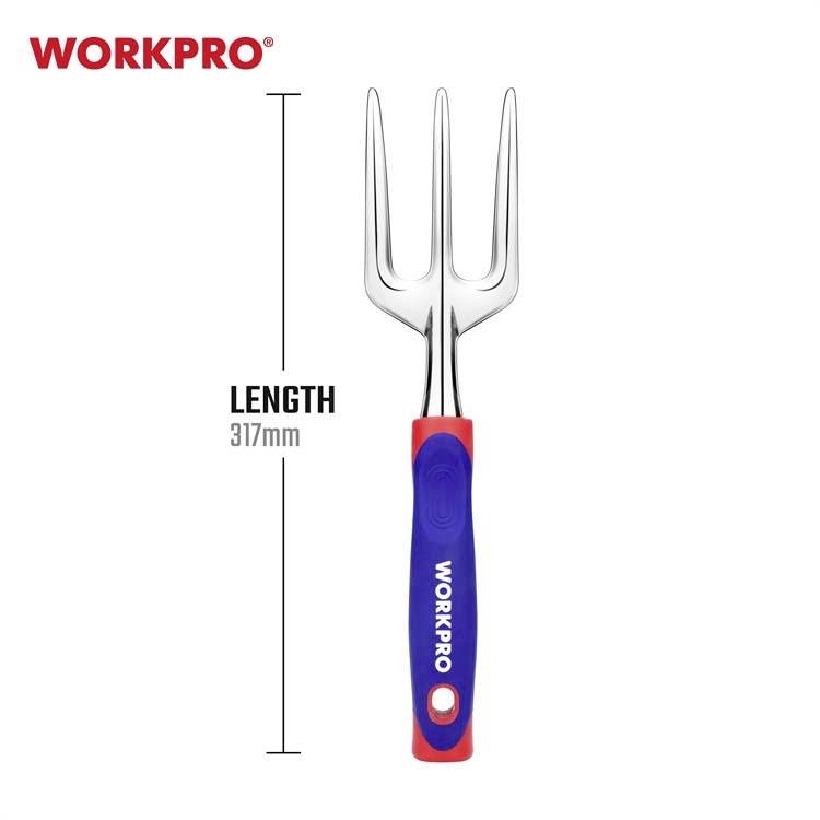 WorkPro WP331007 Fourche avec peigne à gazon