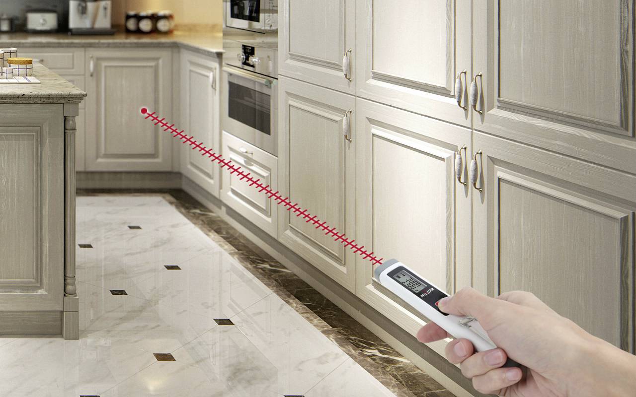 Prexiso Pen laser with clip Télémètre laser 15 m