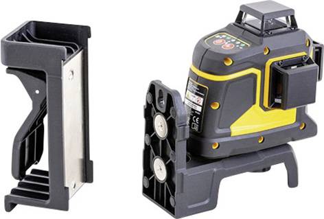 Prexiso PLC3-360G Laser à lignes 360° Laser vert, avec laser à 360°, batterie incluse, boîtier inclus Portée (max.): 60 m