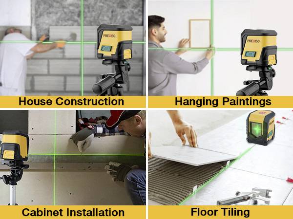 Prexiso PLC10UGT Laser en croix avec trépied