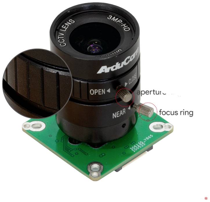 Arducam Module caméra MBS-SES-185-25