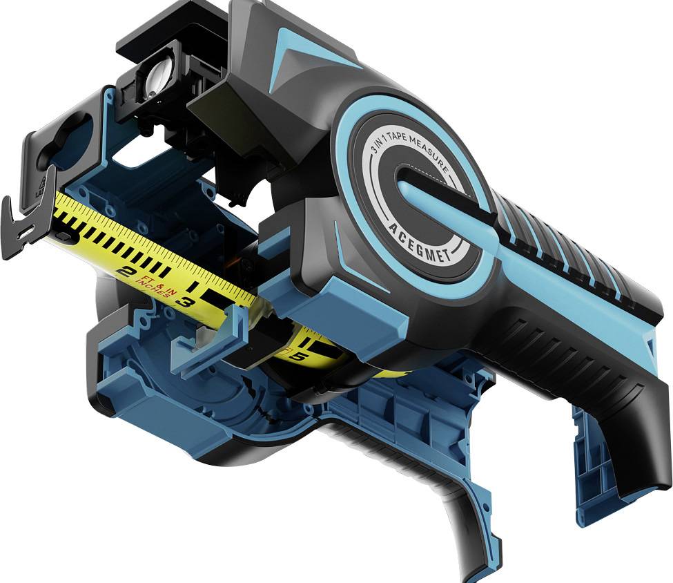 MILESEEY DTX10 Télémètre laser avec ruban en acier 100 m