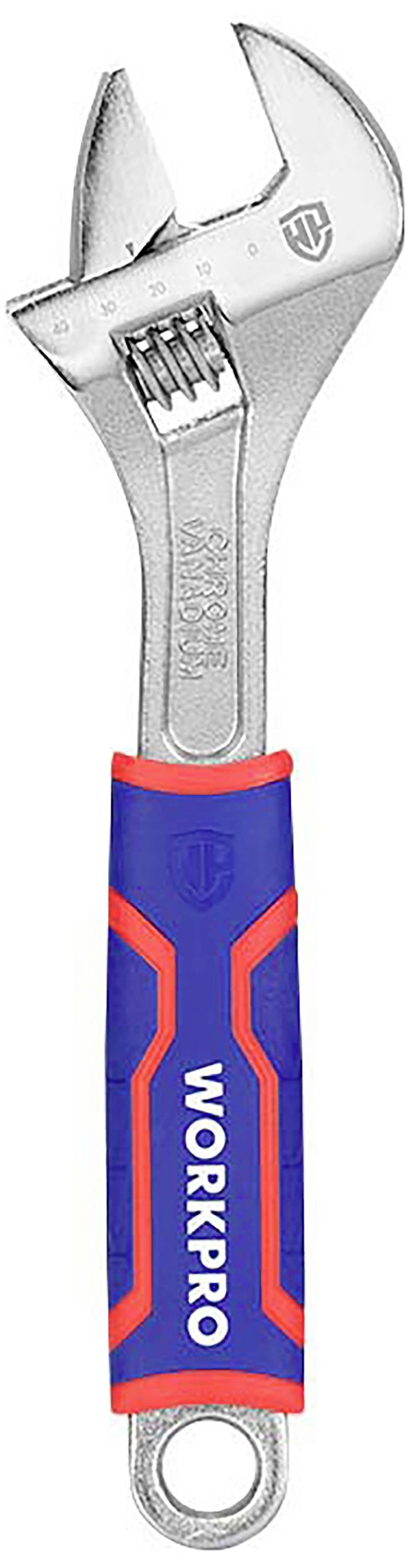 WorkPro WP272013 Clé à molette Ouverture de clé (métrique) 40 mm