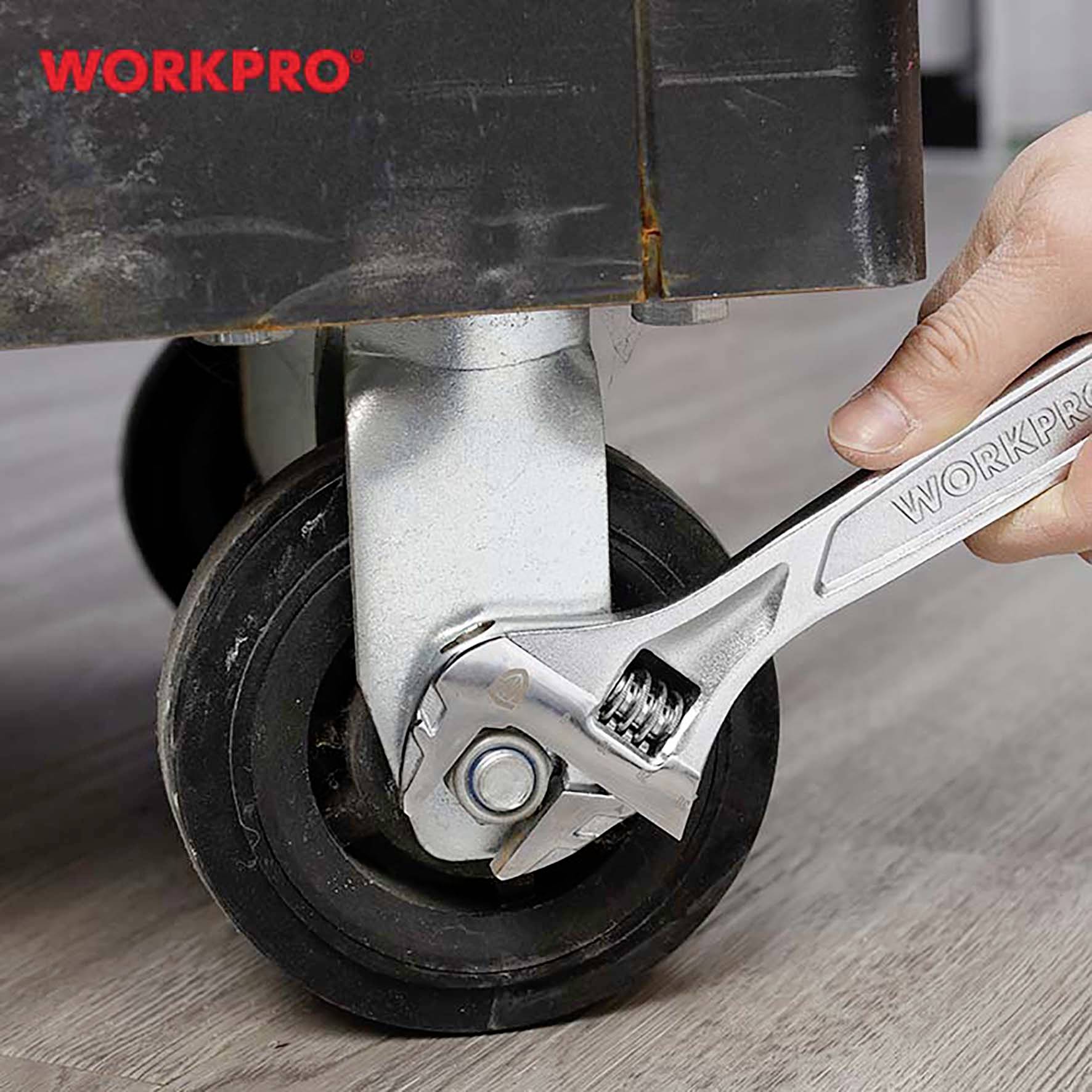 WorkPro WP272009 Clé à molette Ouverture de clé (métrique) 40 mm