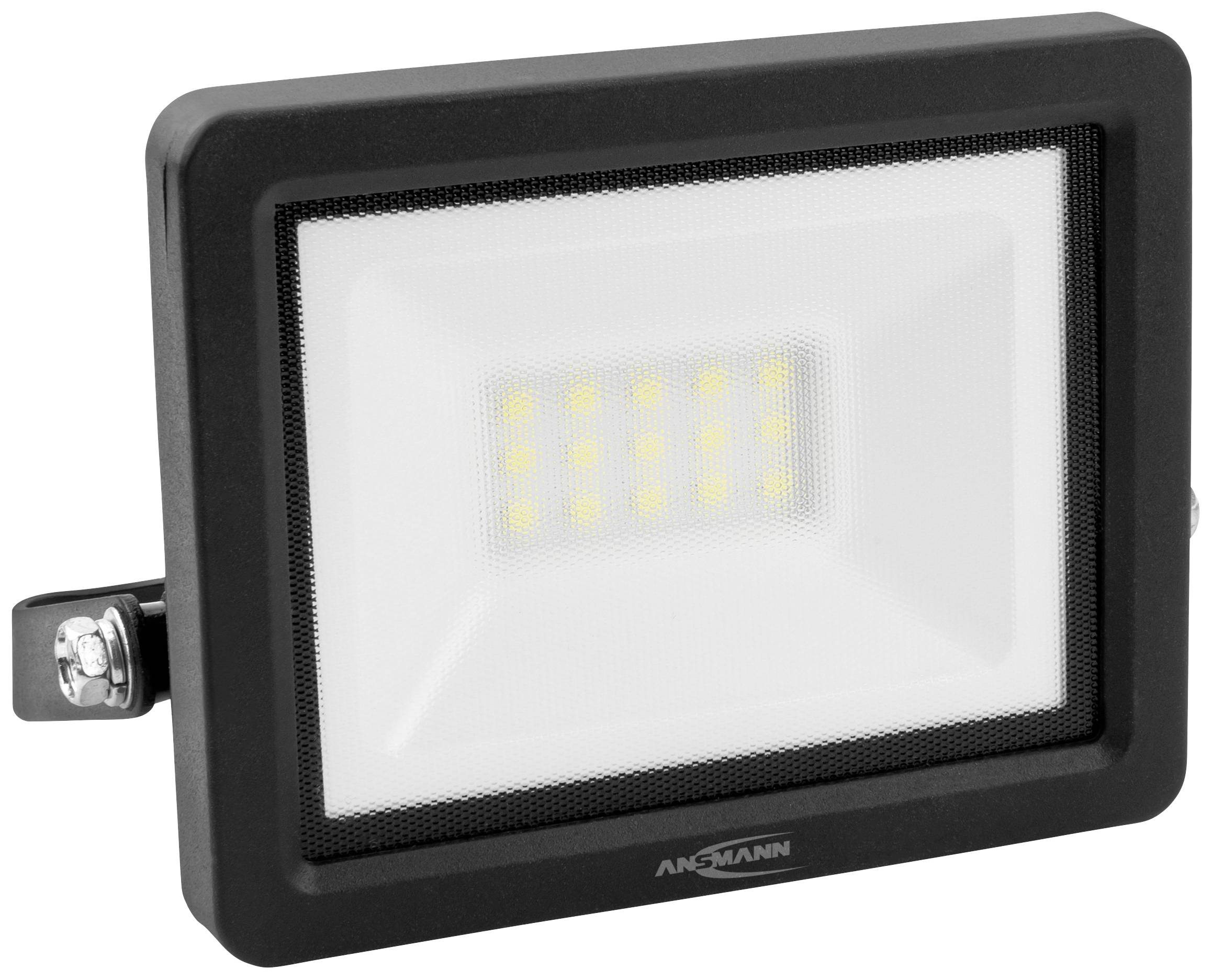 Ansmann WFL10W 1600-0624 Projecteur mural LED CEE: E (A - G) 10 W Couleur d'éclairage (ampoule LED): blanc lumière du jour