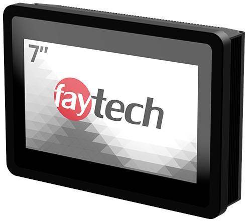 Faytech FT07TMCAPOB Moniteur tactile CEE: D (A - G) 17.8 cm (7 pouces) 1920 x 1080 pixels 16:9 10 ms HDMI™, DisplayPort, VGA