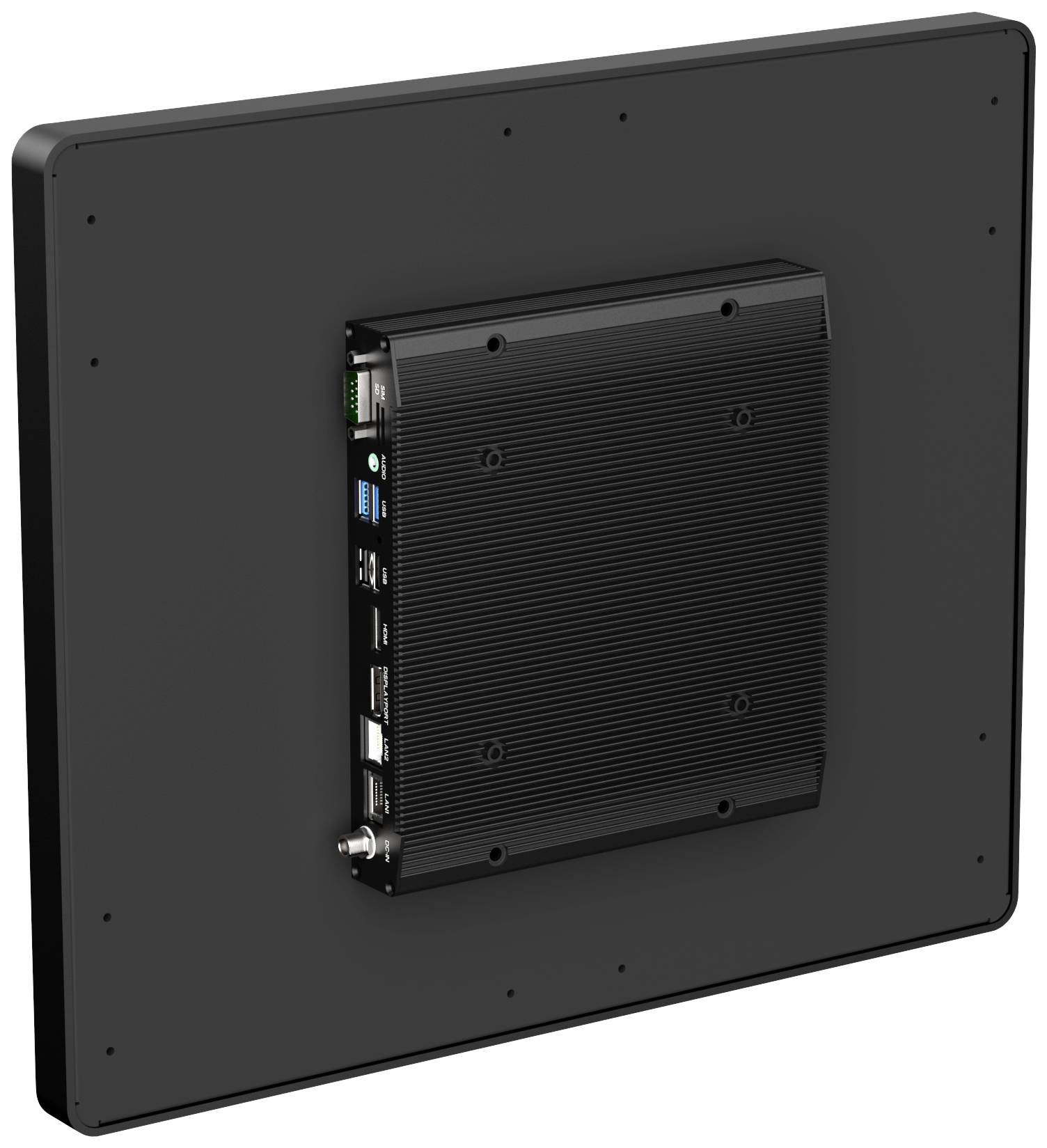 Faytech FT17BX6413ECAPOB Moniteur tactile 43.2 cm (17 pouces) 1920 x 1080 pixels 5:4 HDMI™, DisplayPort, Audio-Line-in