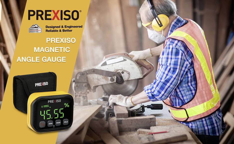 Prexiso PAG90 Viseur d'angle avec pied aimanté 90 °