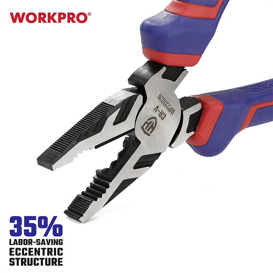 WorkPro WP231026 pour l'électronique et la mécanique de précision Pince universelle 200 mm