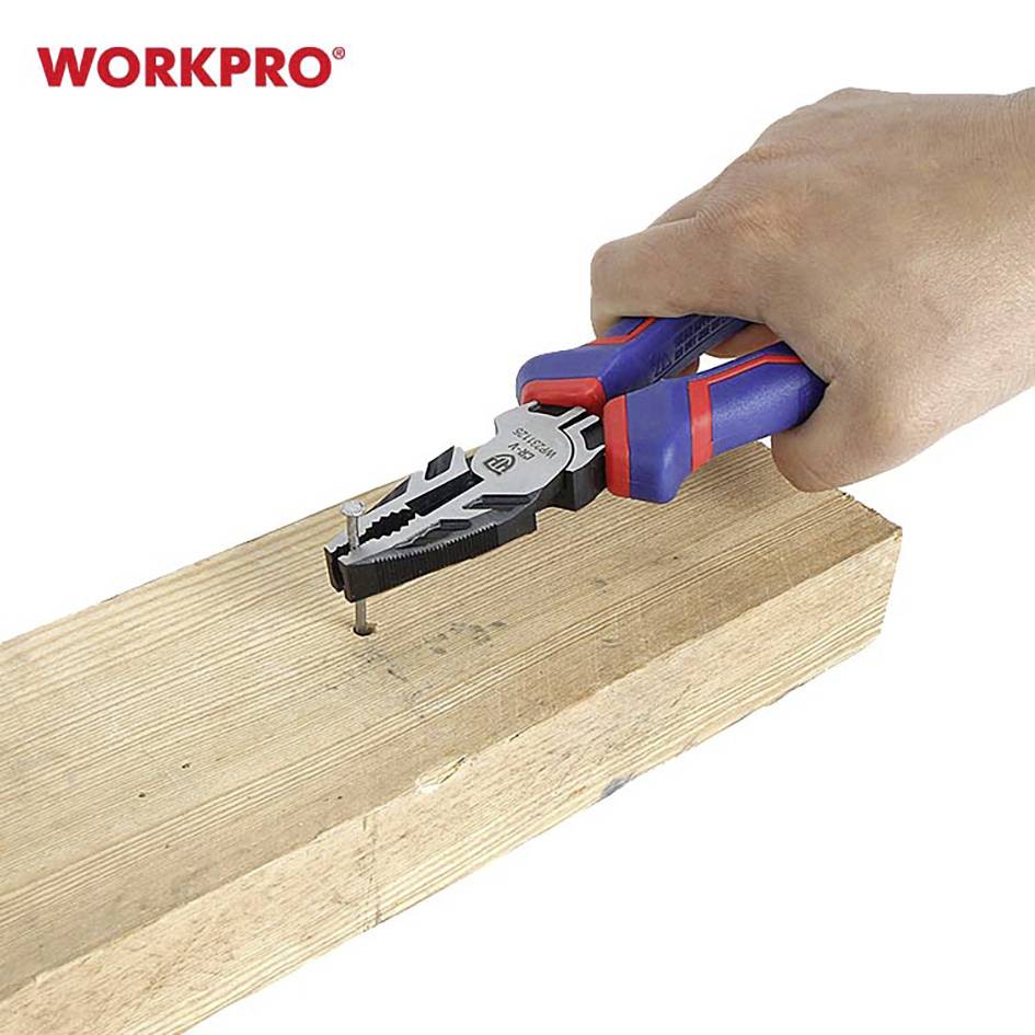 WorkPro WP231125 pour l'électronique et la mécanique de précision Pince universelle 200 mm