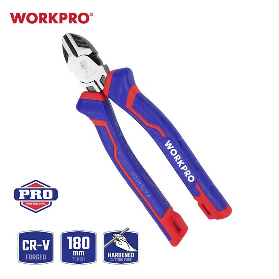 WorkPro WP231066 universel Pince coupante diagonale 180 mm