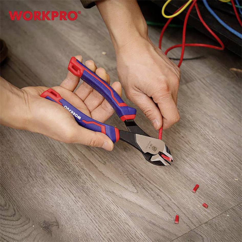 WorkPro WP231023 universel Pince coupante diagonale 180 mm