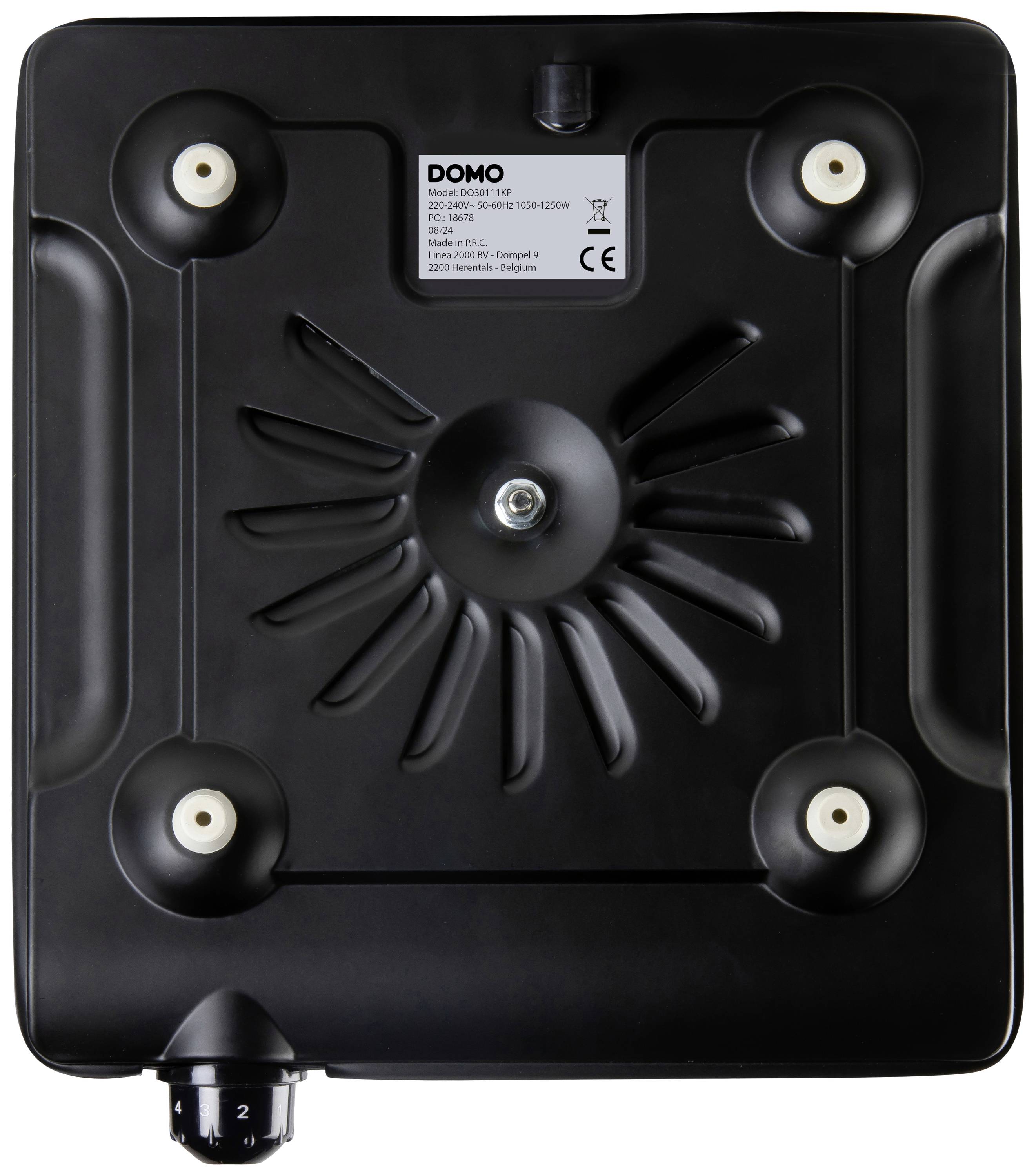 DOMO DO30111KP Plaque de cuisson voyant lumineux