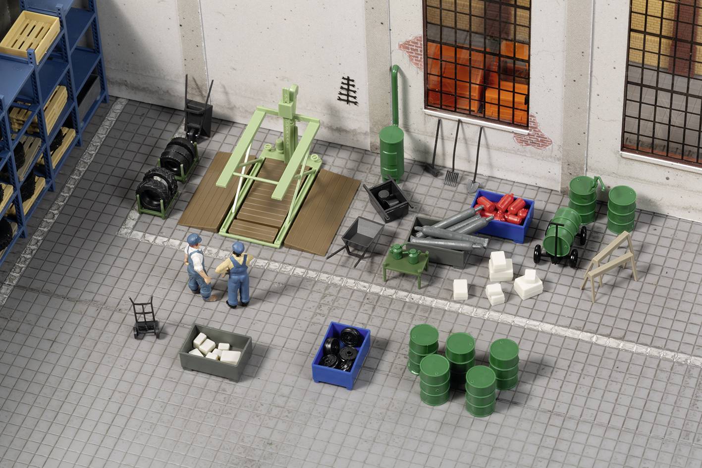 Auhagen 41682 Équipement H0 atelier automobile kit