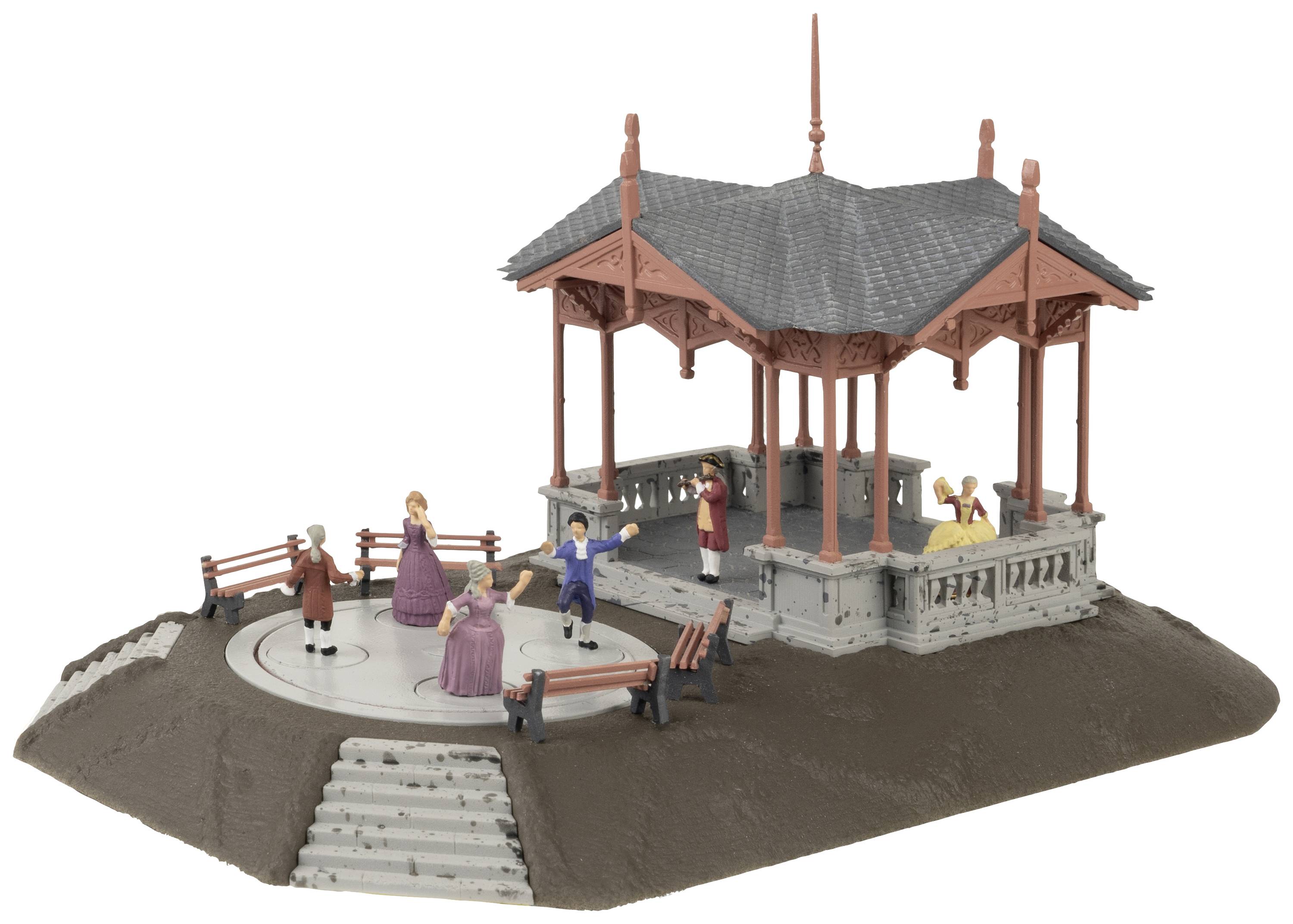 Faller 130655 H0 Pavillon de musique avec figurines dansante