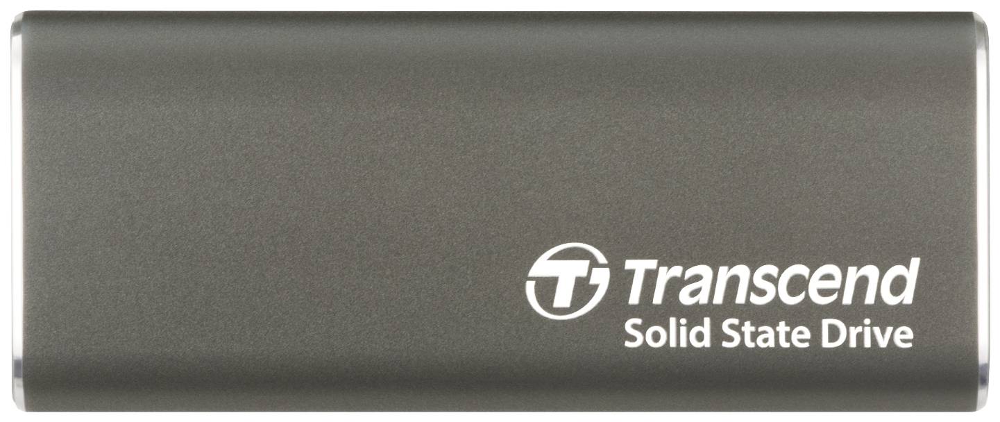 Transcend ESD265C 500 GB Disque dur externe SSD USB-C® gris fer TS500GESD265C