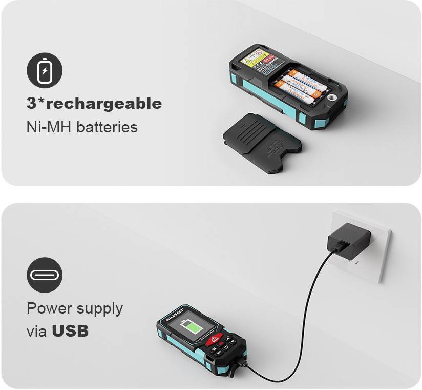 MILESEEY S20 Télémètre laser 100 m