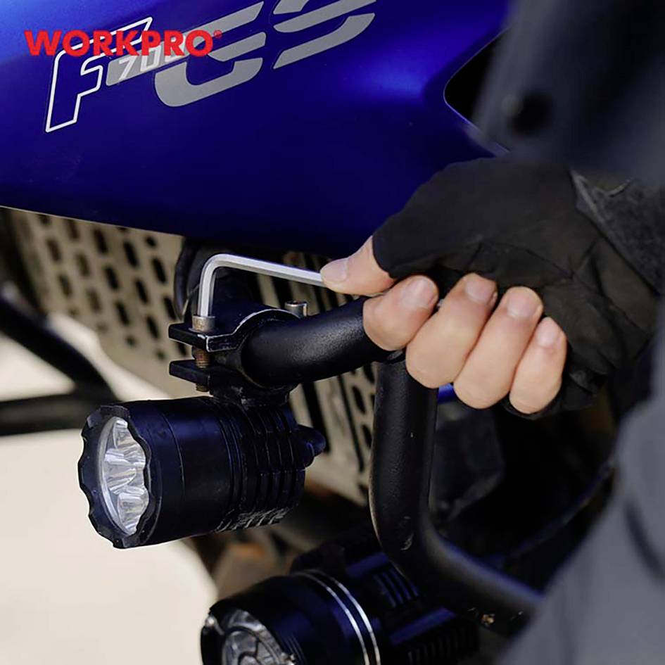 WorkPro Clé mâle coudée longue